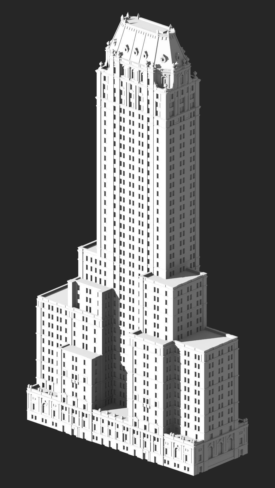 Hotel Pierre 3D print model_6