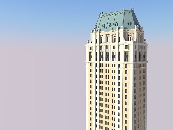Hotel Pierre 3D print model