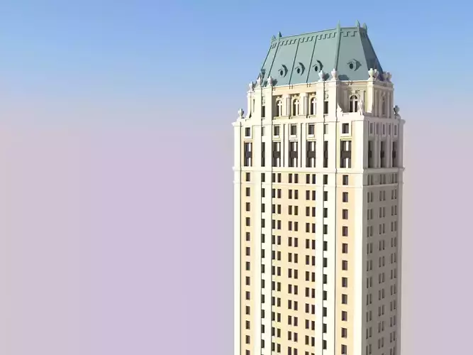 Hotel Pierre 3D print model