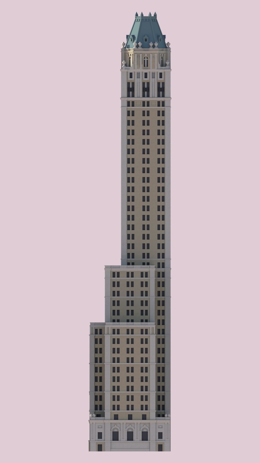 Hotel Pierre 3D print model_3