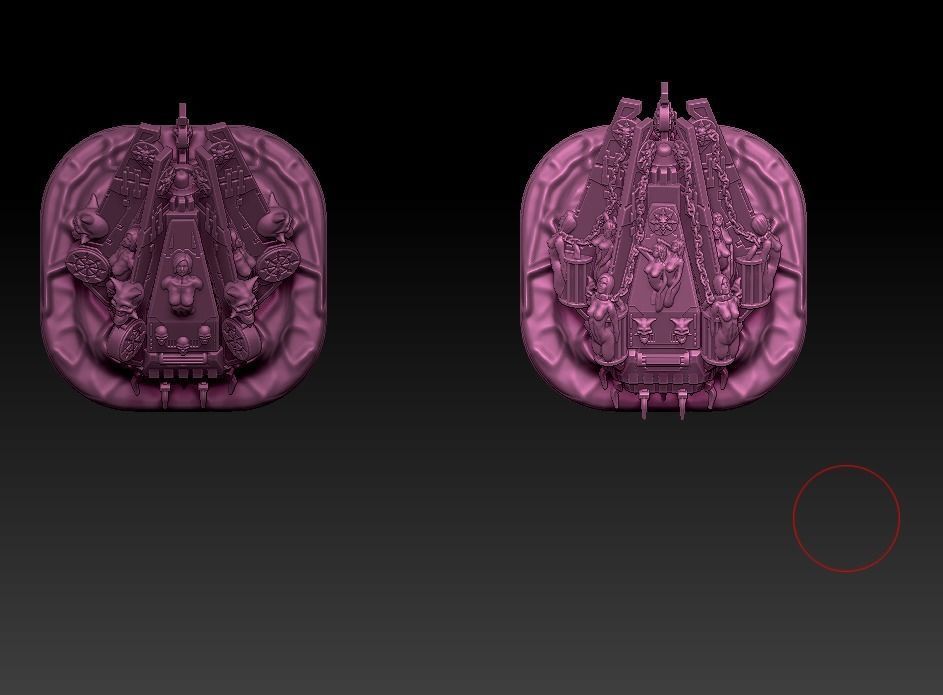 DEATH FROM THE SKY SET 4 Epic - Armageddon Caos DreadClaw 3D print model_7