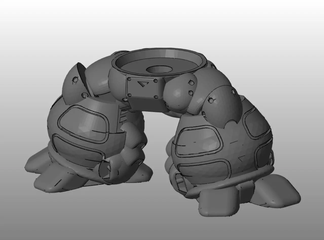 CHIBI-TECH SD - LEVIATHAN CHASSIS         3D print model_0