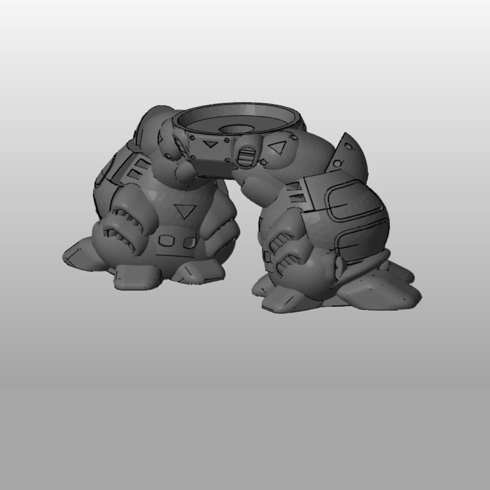 CHIBI-TECH SD - LEVIATHAN CHASSIS         3D print model_1