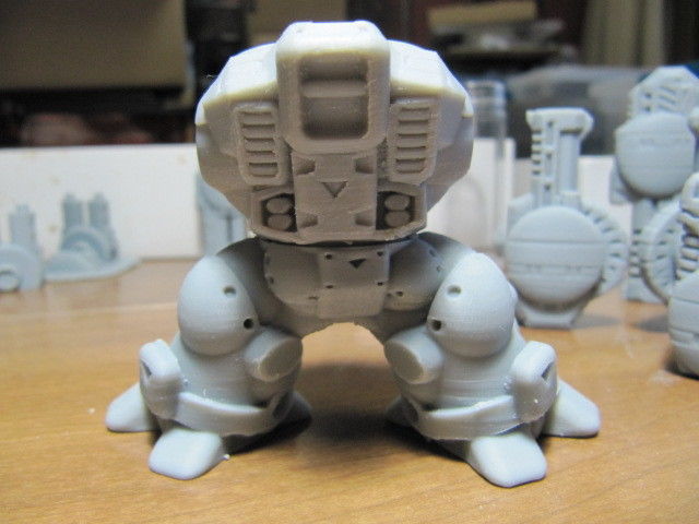 CHIBI-TECH SD - SERPENT CHASSIS 3D print model_4