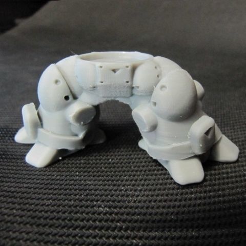 CHIBI-TECH SD - SERPENT CHASSIS 3D print model_2