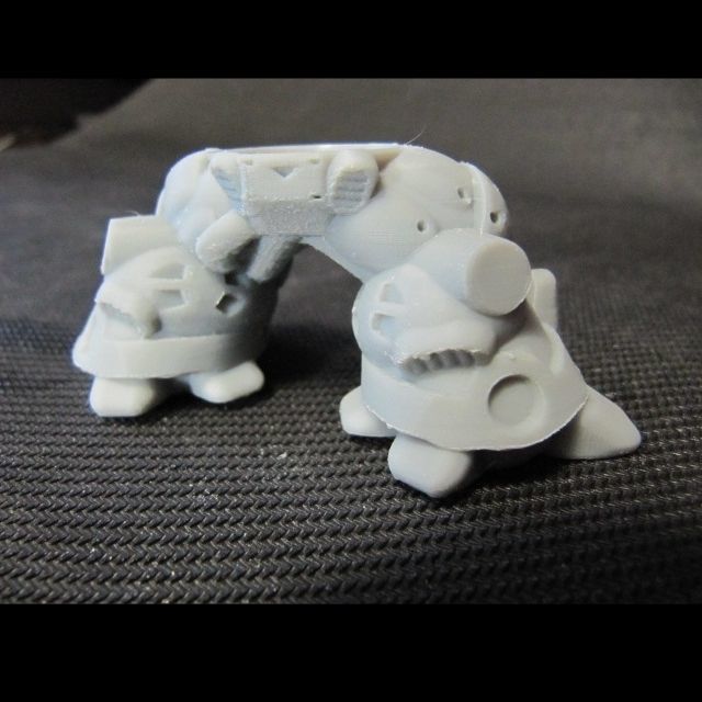 CHIBI-TECH SD - SERPENT CHASSIS 3D print model_3