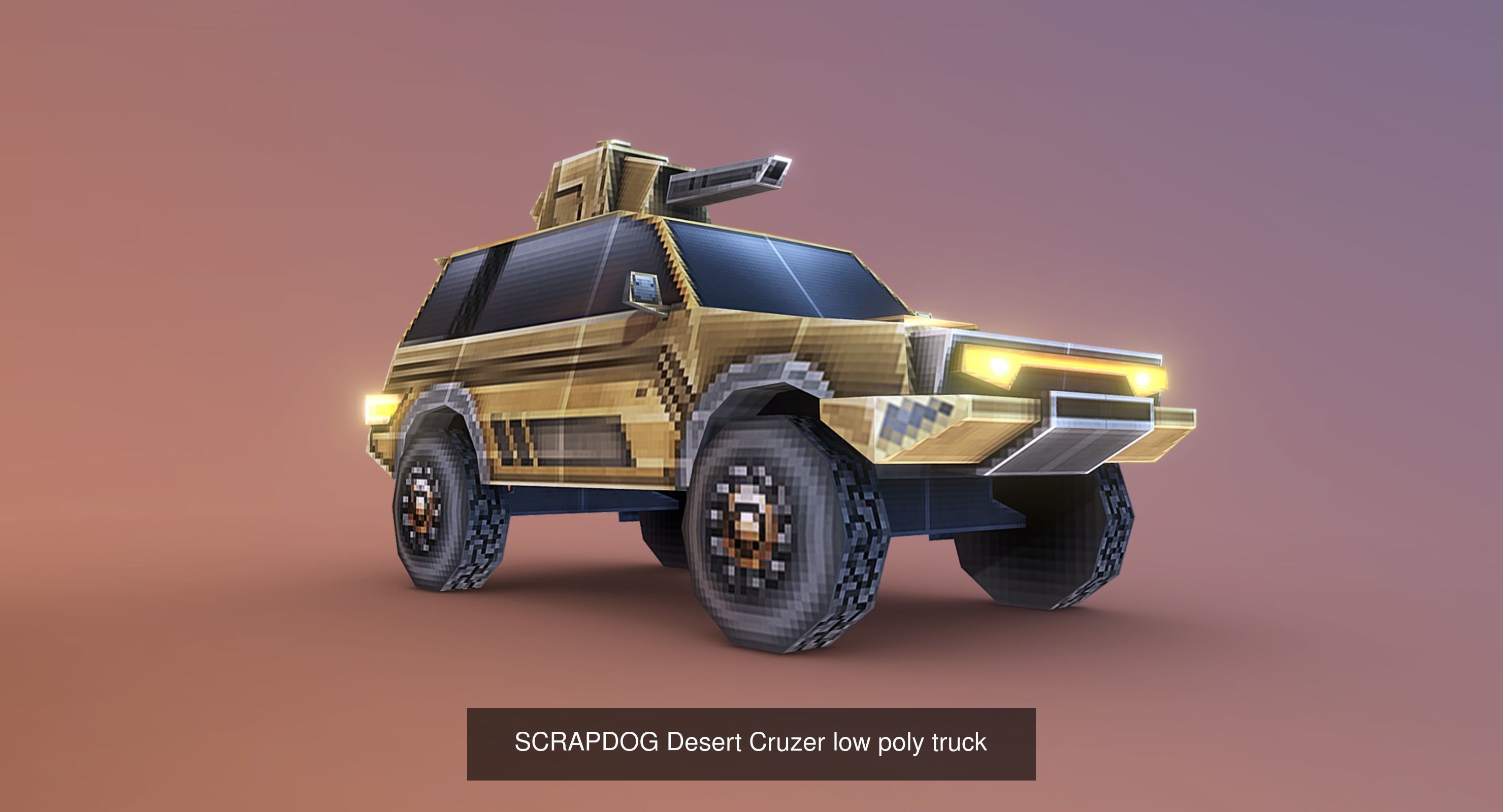 SCRAPDOGS Retro RTS units 3D Model Collection_2