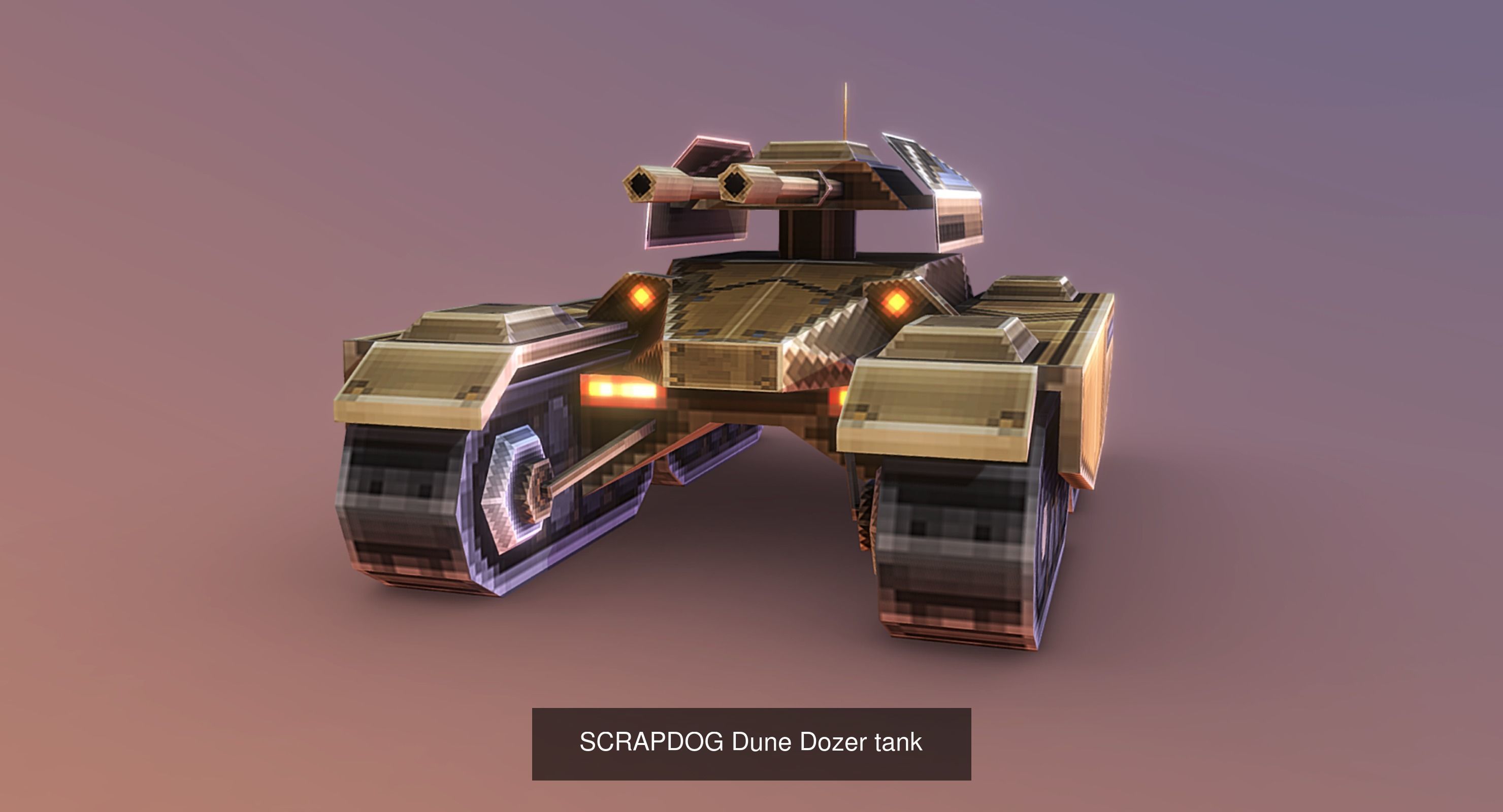 SCRAPDOGS Retro RTS units 3D Model Collection_3