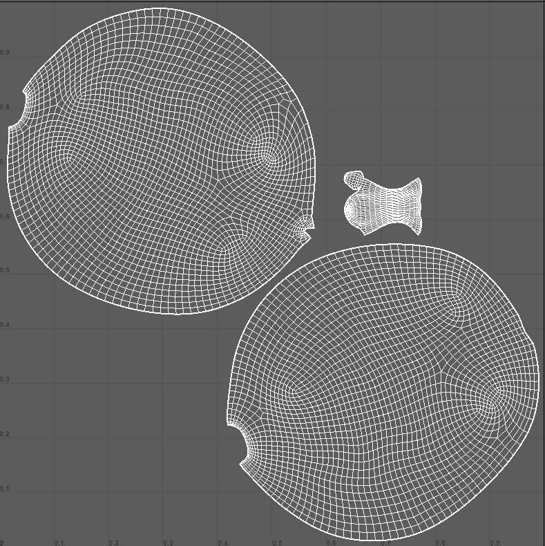 Apple fuit I PBR I Subdiv - Ready 3D model Free low-poly 3D model_2