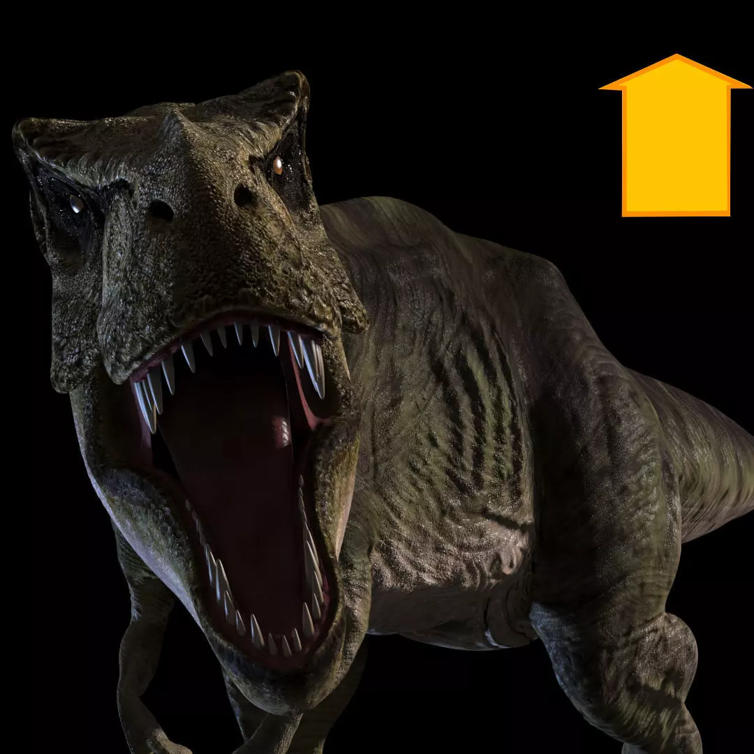 T Rex Forever - 8K 3D model
