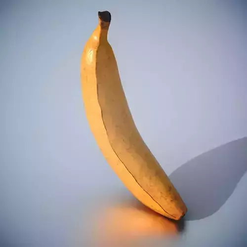 Banana fruit I PBR I Subdiv - Ready 3D model