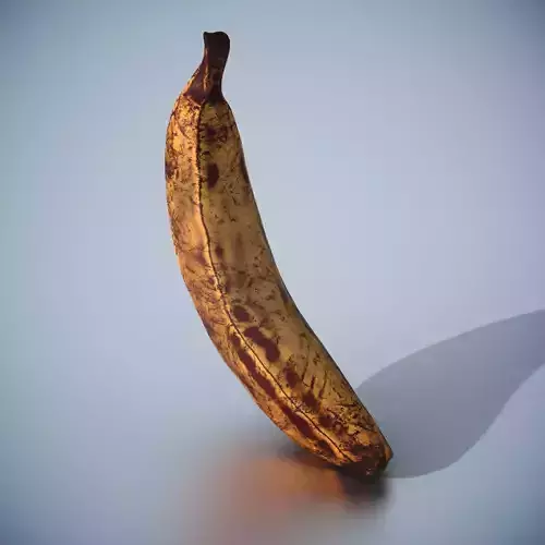 Bruised Banana Fruit I PBR I Subdiv - Ready 3D model