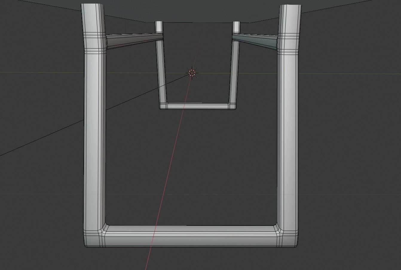 wooden table 3D model_21