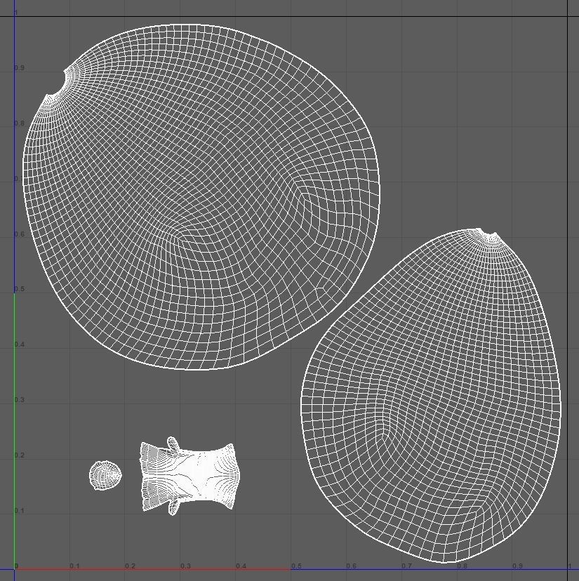 Pear fruit I PBR I Subdiv - Ready 3D model Low-poly 3D model_2