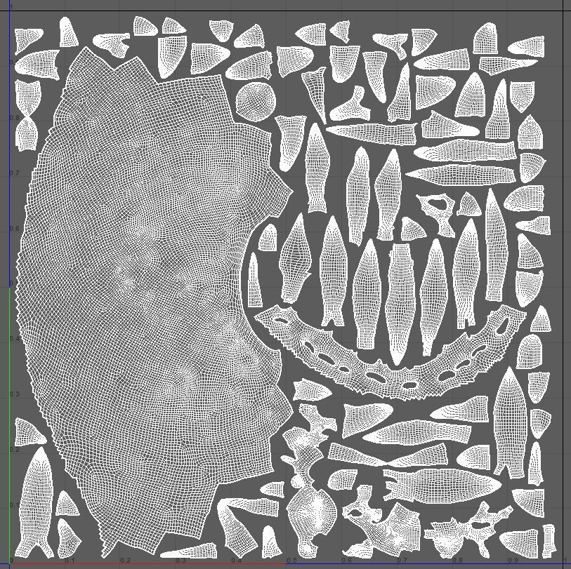 Pineapple fruit  I PBR I Subdiv - Ready 3D model Low-poly 3D model_2