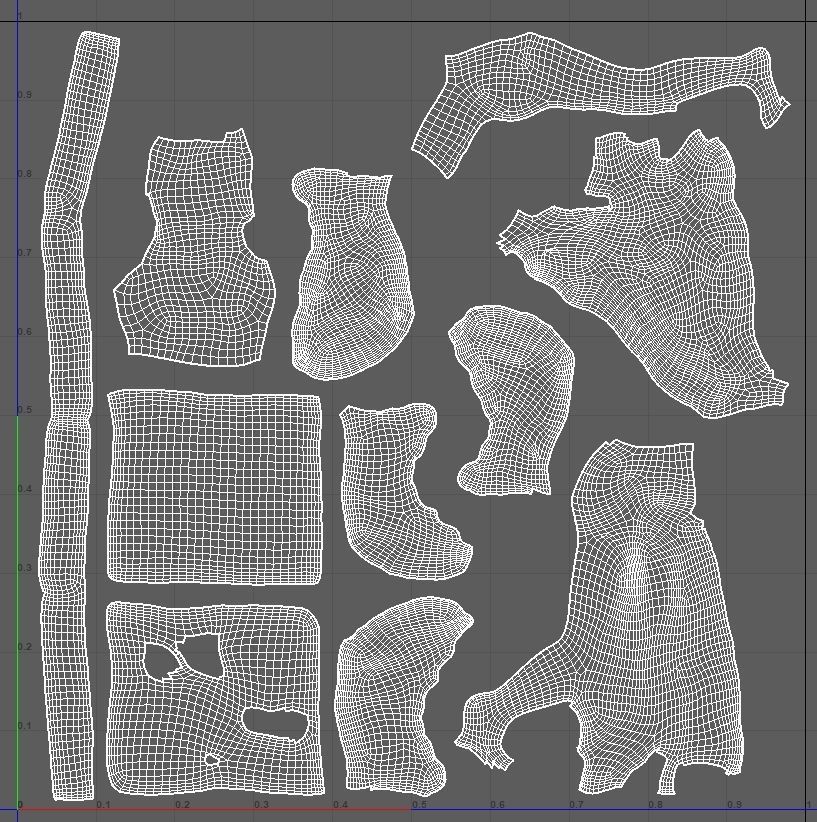 Nike statue of freedom I PBR I Subdiv - Ready 3D model Low-poly 3D model_2