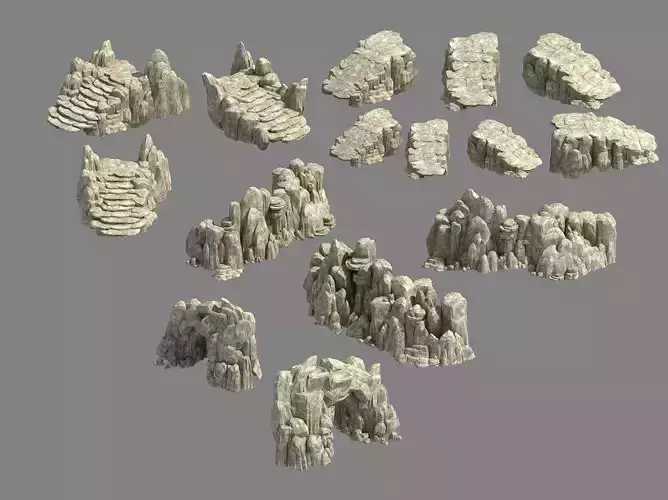 Kunlun Mountains - Rock 04