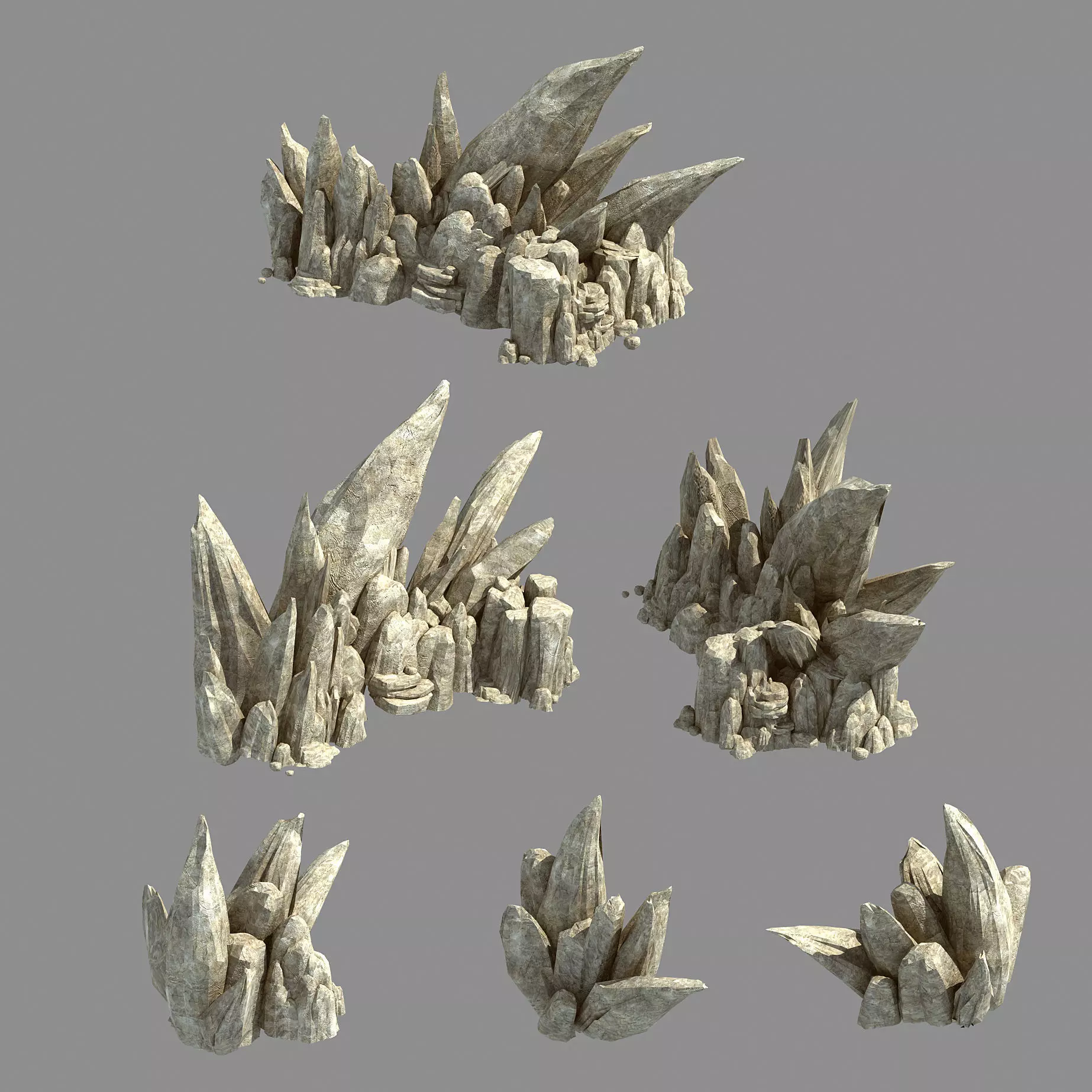 Kunlun Mountains - Rock 05 3D model_0