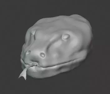 Snake Head 3D model