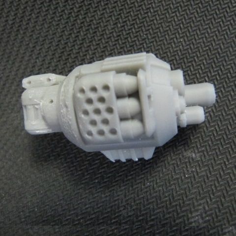 CHIBI-TECH SD - DED ARM-B     3D print model_1