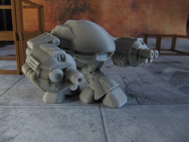 CHIBI-TECH SD - DED ARM-B     3D print model_8