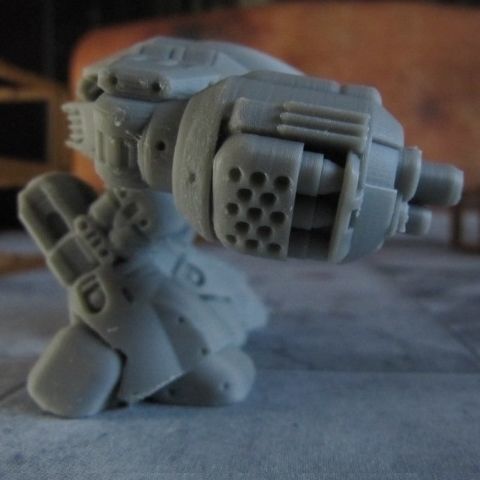 CHIBI-TECH SD - DED ARM-B     3D print model_4