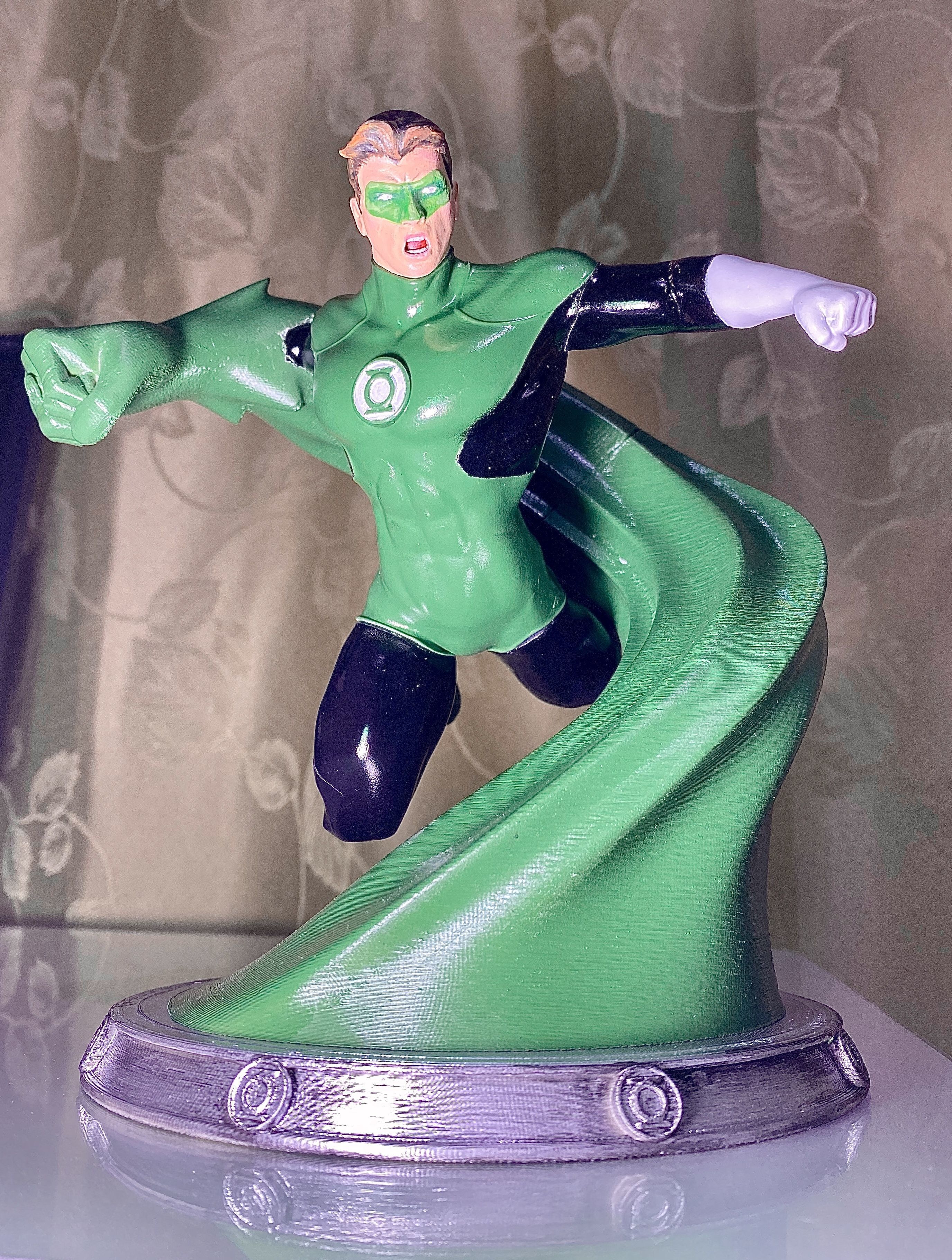 Hal Green Lantern 3D Printing Figurine 3D print model_3