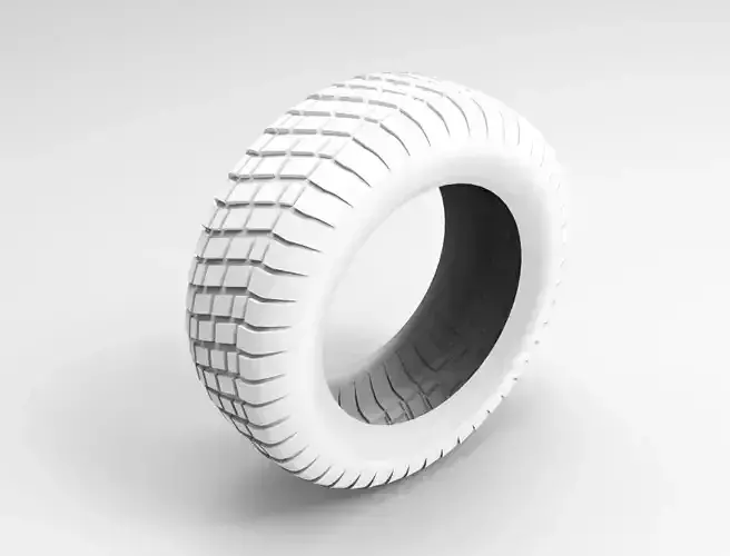 Simple tyre 3d model