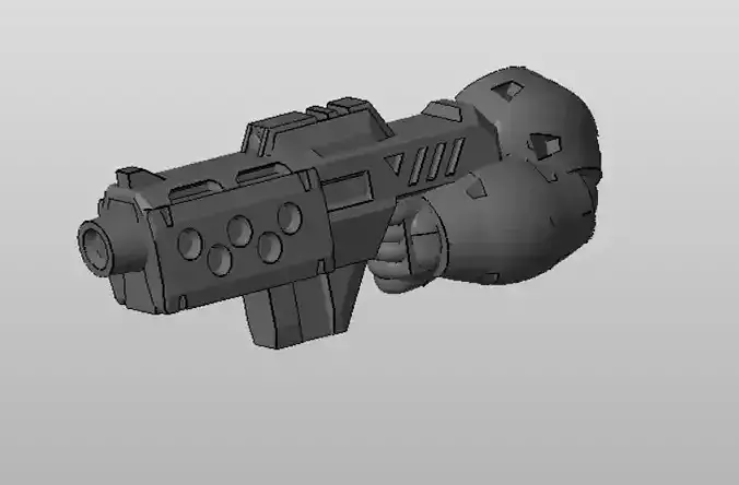 CHIBI-TECH SD - DOMINATOR ARM 3D print model