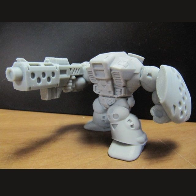 CHIBI-TECH SD - DOMINATOR ARM 3D print model_7