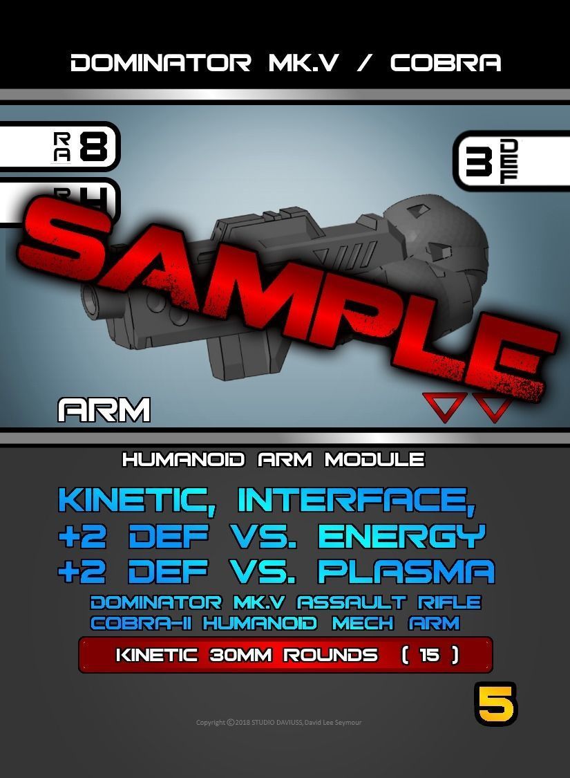 CHIBI-TECH SD - DOMINATOR ARM 3D print model_12