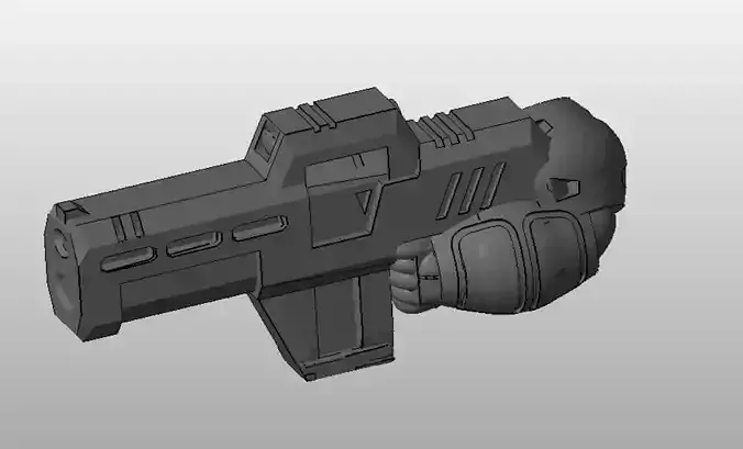 CHIBI-TECH SD - MK88 ARM      3D print model