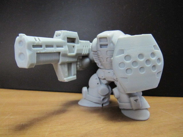 CHIBI-TECH SD - MK88 ARM      3D print model_8