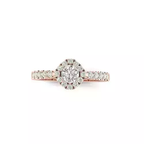 237719 diamond engagement ring gold