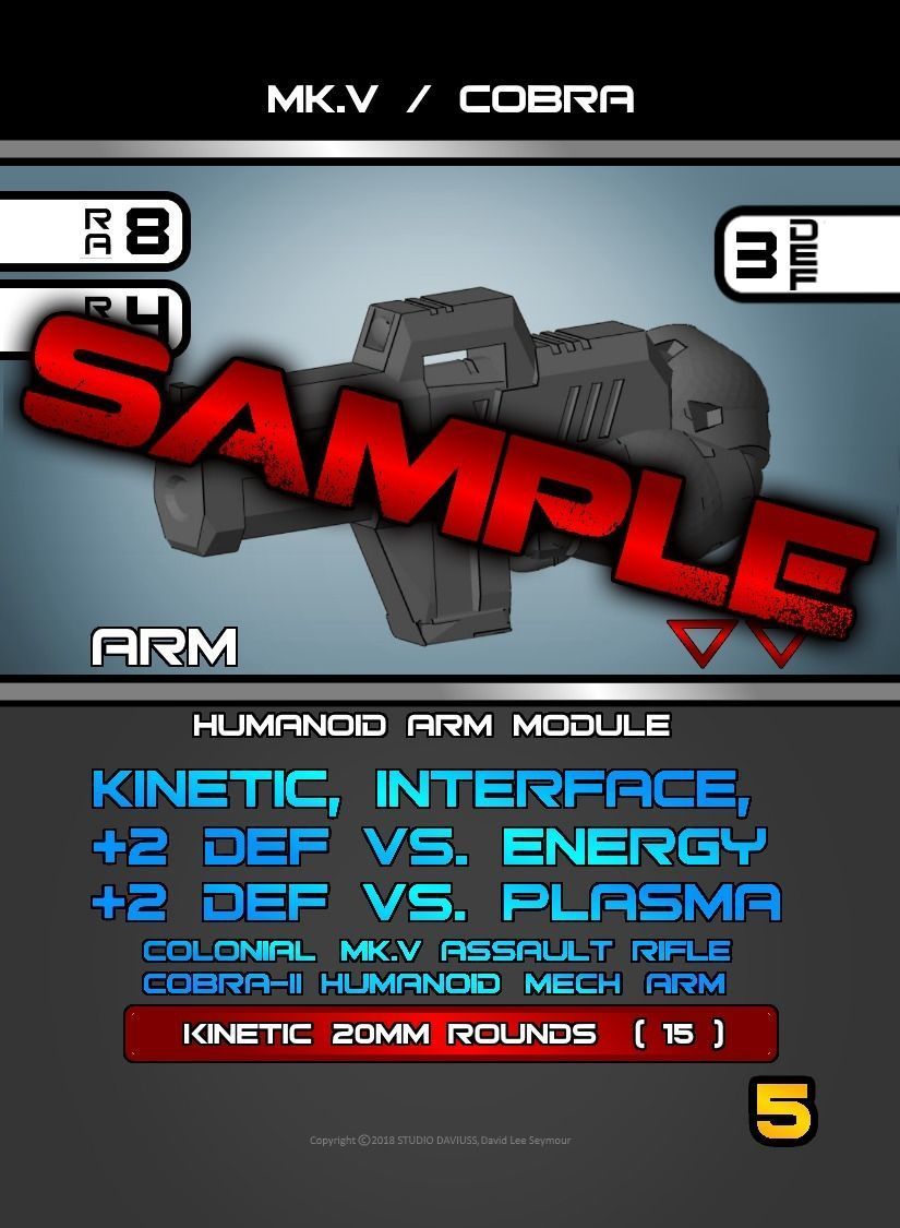 CHIBI-TECH SD - MK-V ARM       3D print model_7