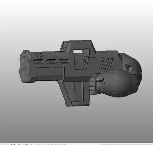 CHIBI-TECH SD - MK-V ARM       3D print model
