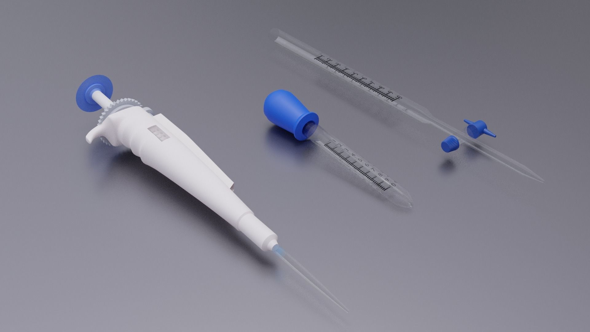 TITRATION EQUIPMENT 3D model_1