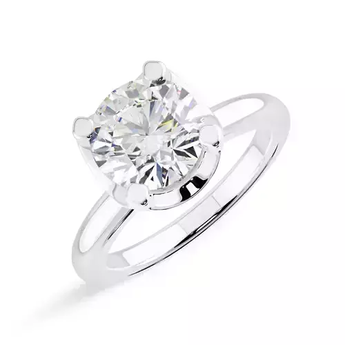 Solitaire Ring 360 Animation and stl file 3D print model