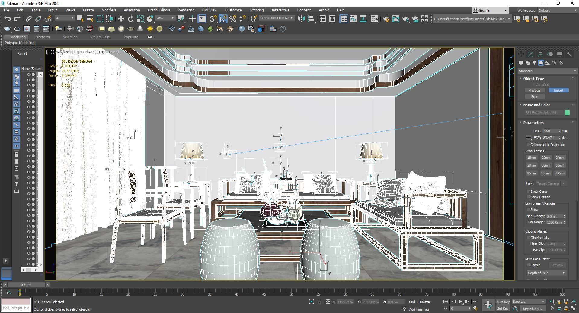 Modern Apartment 3D model_5