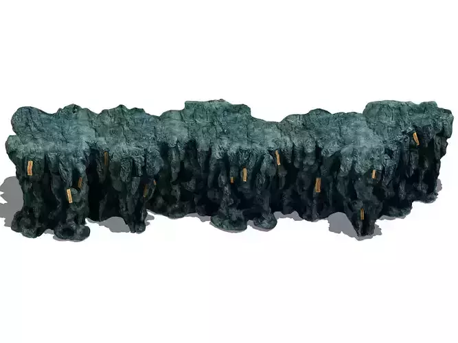 Trapped Dragon Cave - Mountain 06 3D model