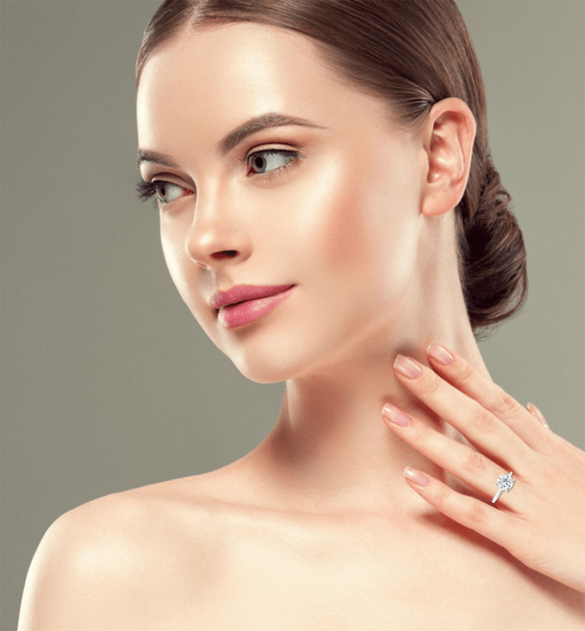 Solitaire Ring stl file 3D print model and 360 Animation 3D print model_1