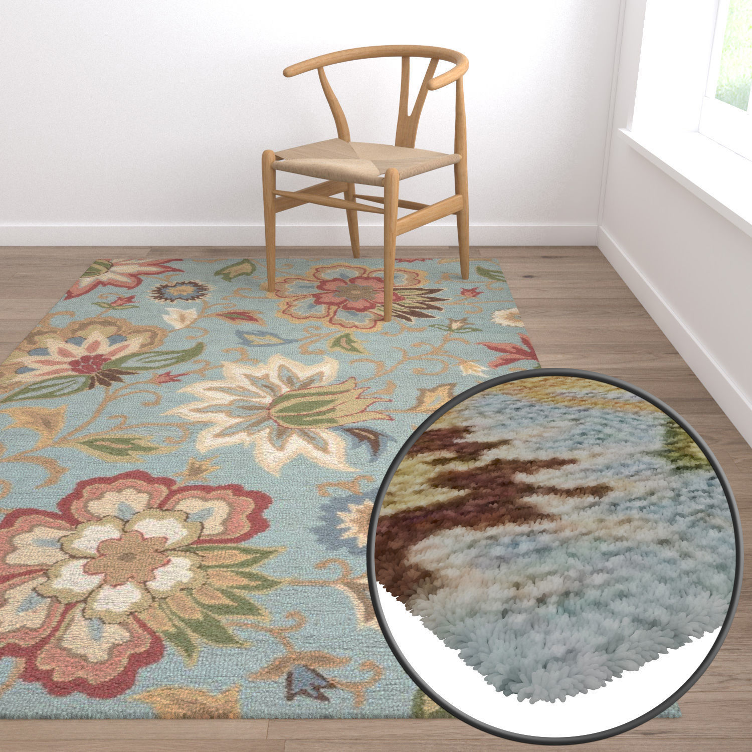 Rug Set 603 3D model_5