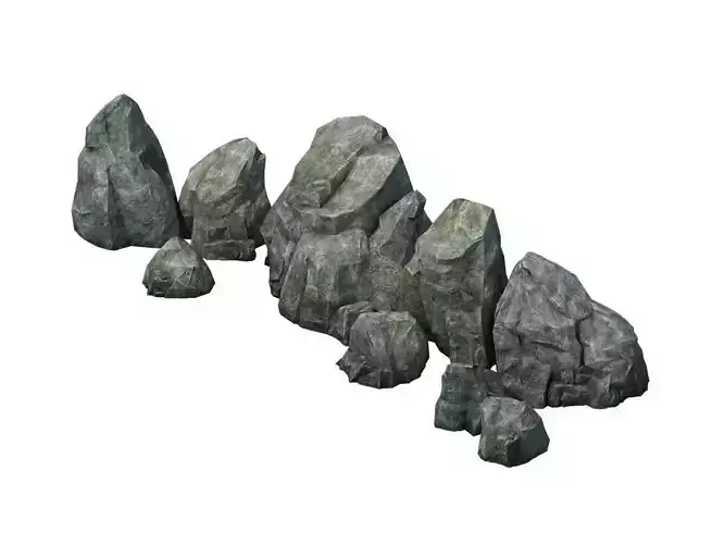 Cold wind highland - mountain rock 03