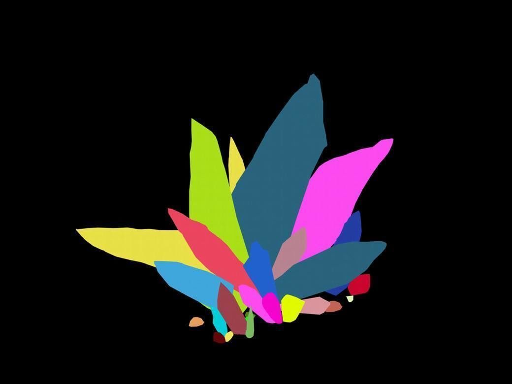 Cold wind highland - crystal 01 3D model_2