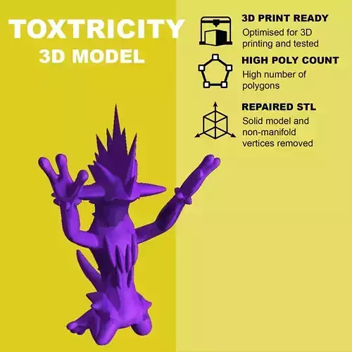 Pokemon - Toxtricity in concert pose