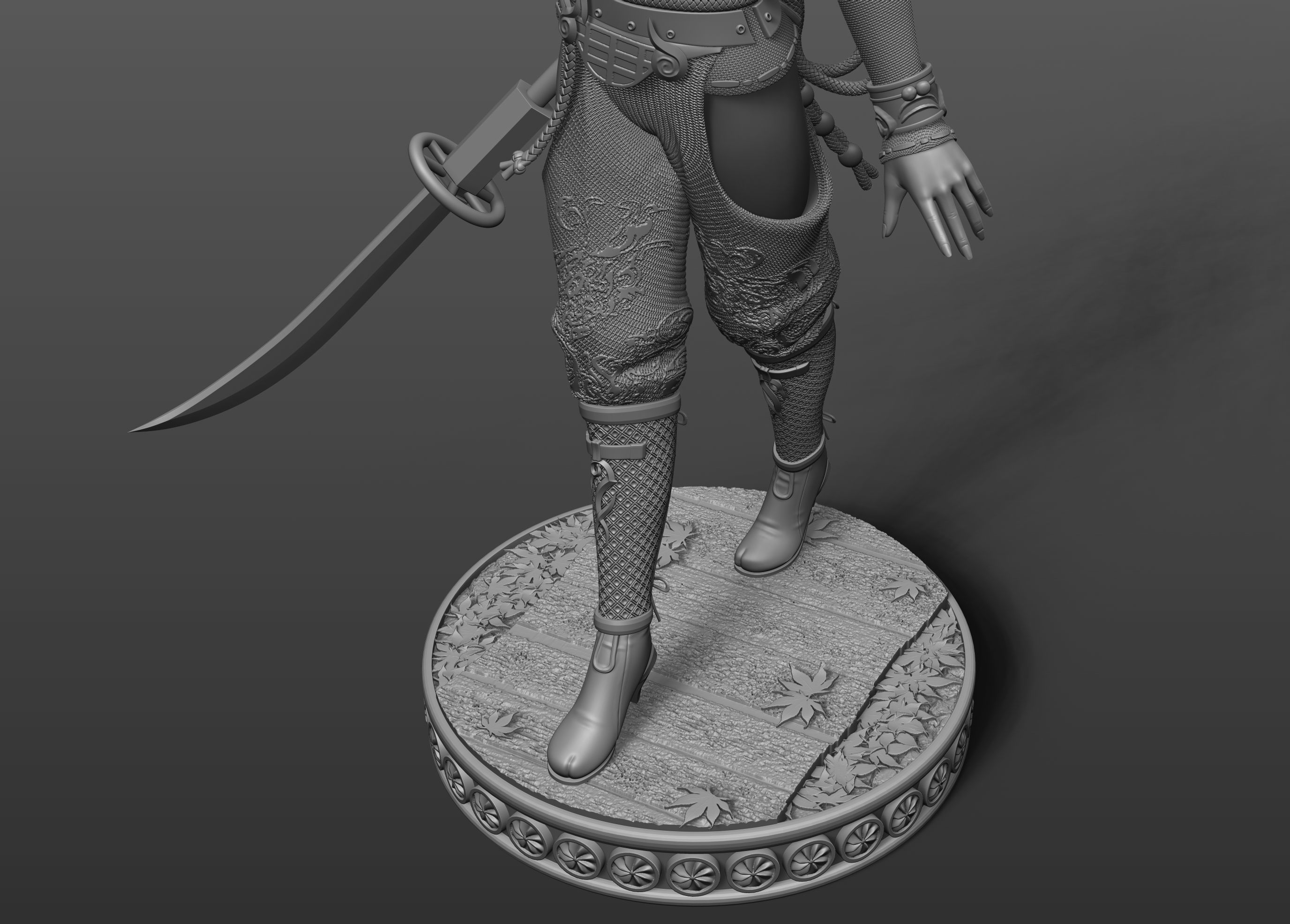 Momiji Dead or Alive Fan Art Statue 3d Printable 3D print model_22