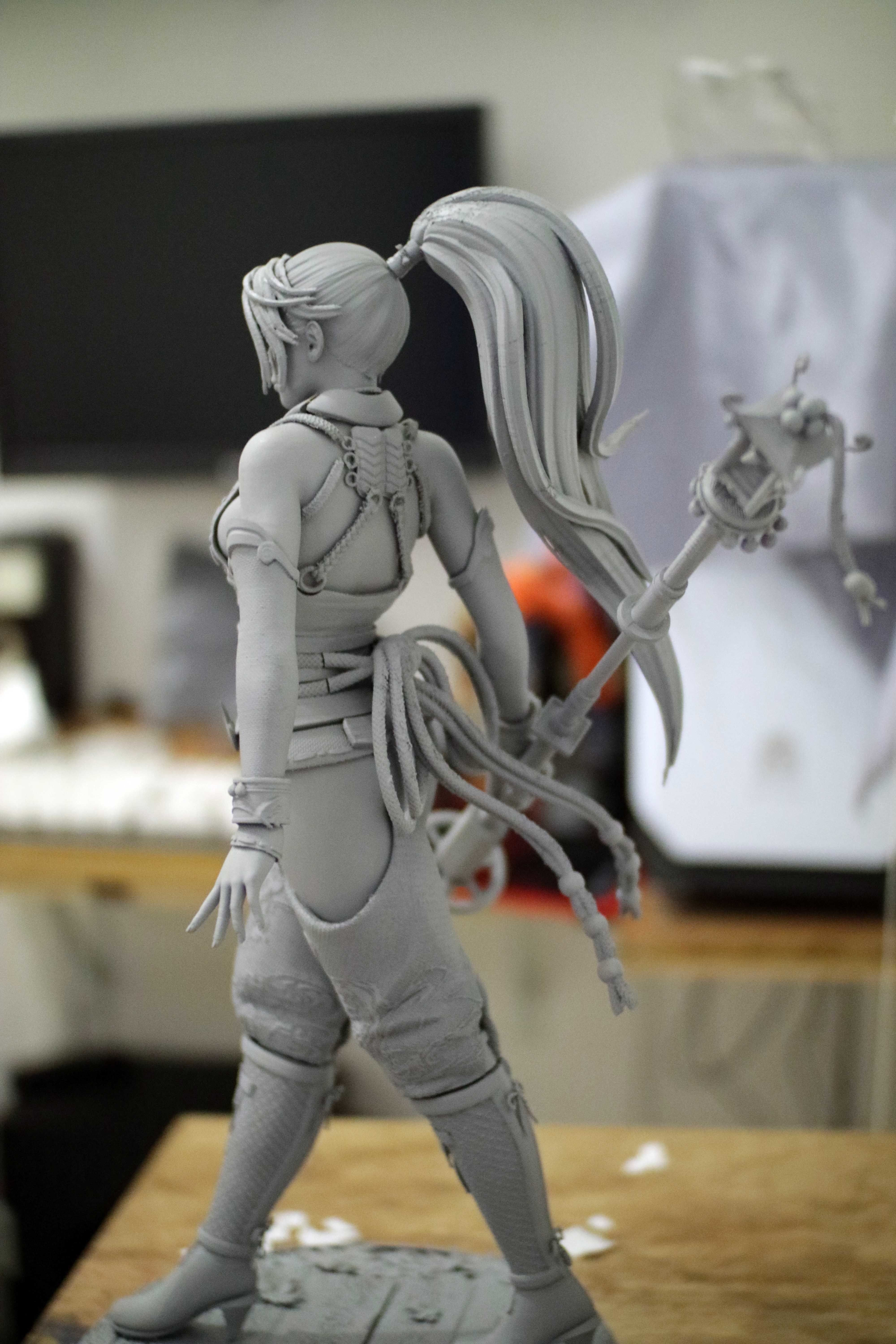Momiji Dead or Alive Fan Art Statue 3d Printable 3D print model_28