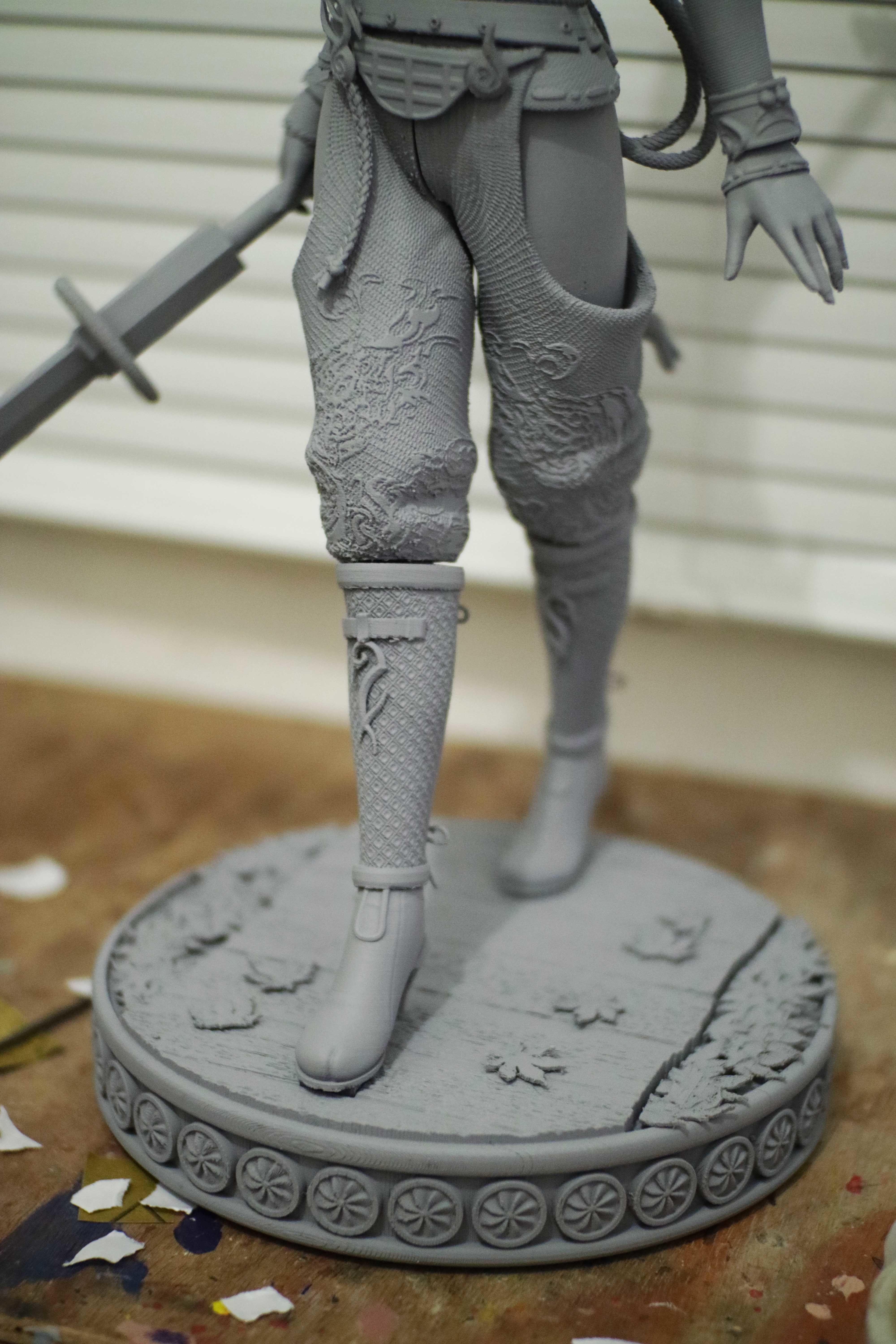 Momiji Dead or Alive Fan Art Statue 3d Printable 3D print model_29