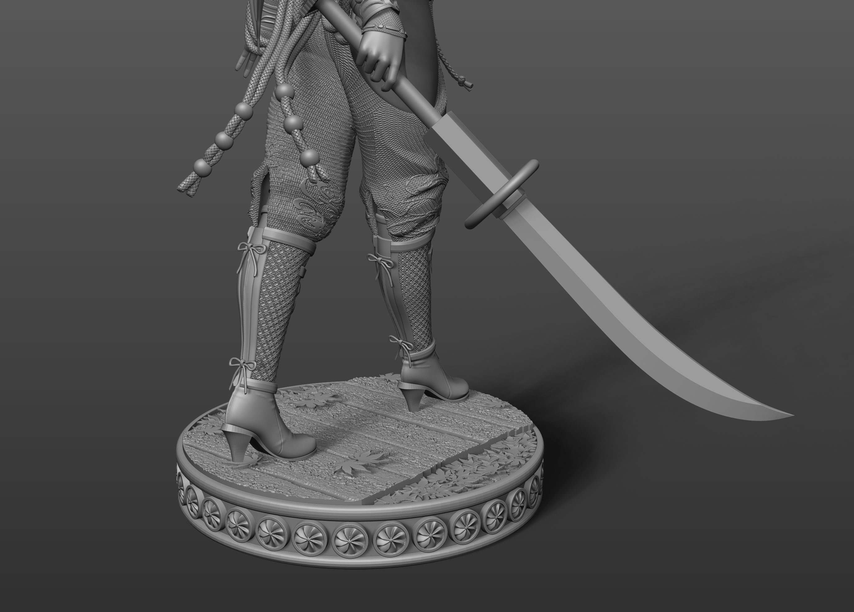Momiji Dead or Alive Fan Art Statue 3d Printable 3D print model_16
