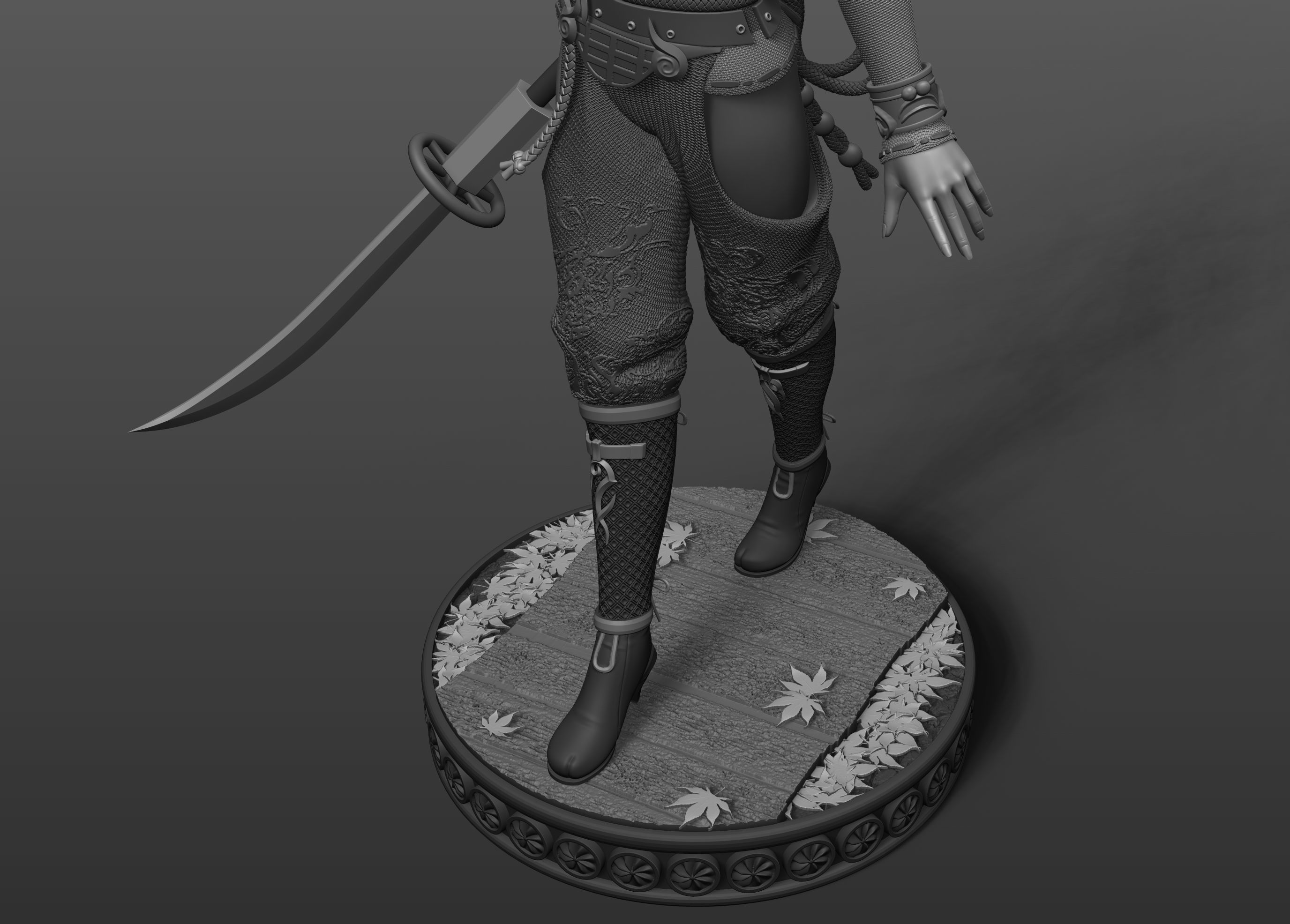 Momiji Dead or Alive Fan Art Statue 3d Printable 3D print model_21